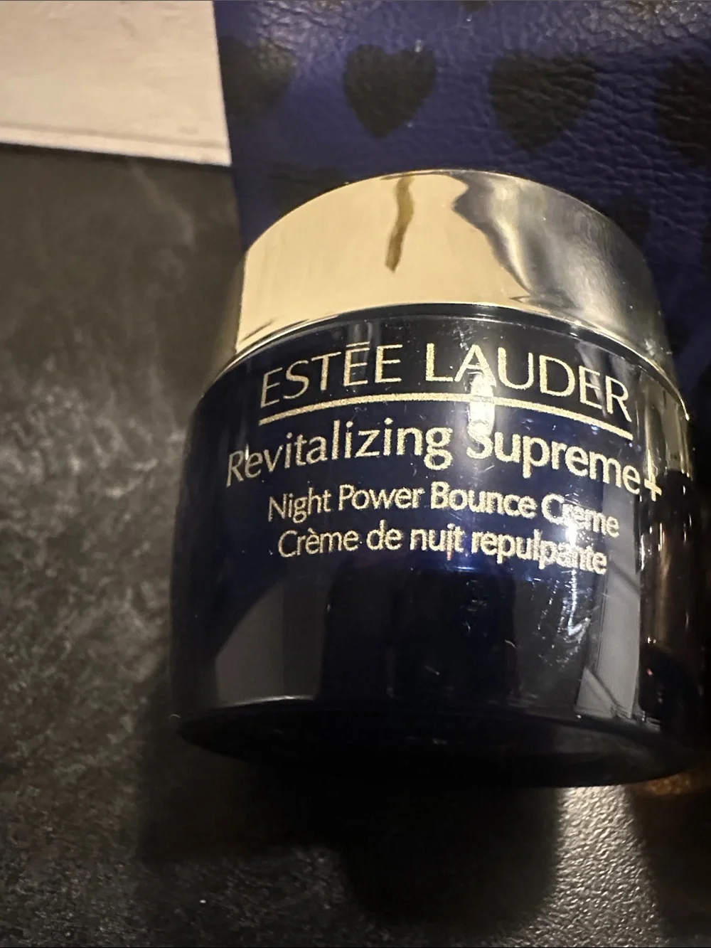 Estee Lauder Skincare Set in Navy Blue & Amber